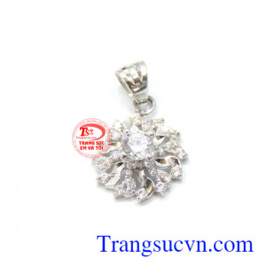 Mặt Hoa nắng vàng 18k