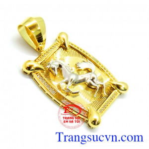 Mặt dây chuyền ngựa tuổi ngọ korea