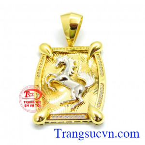 Mặt dây chuyền ngựa tuổi ngọ korea