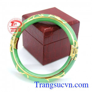 Chiếc Vòng tay vàng tây món quà ý nghĩa. 