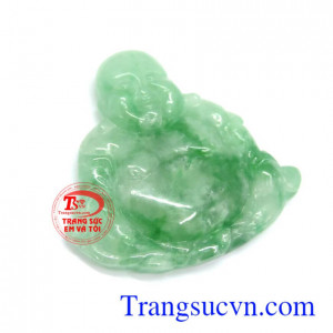 Phật di lặc ngọc cẩm thạch bụng phệ