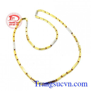Day chuyền nam vàng tây đẹp