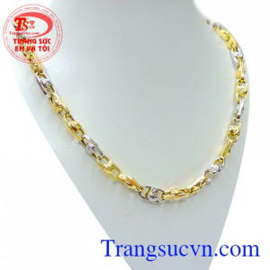 Dây nam đốt mặt đẹp, mặt dây chuyền nam thiết kế thời trang với các khúc khắc mặt vàng, khẳng định đẳng cấp của phái mạnh