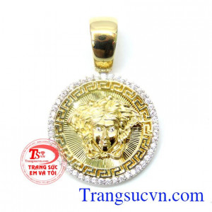 Mặt dây vàng tây 10k đẹp với thiết kế tinh tế đẹp sang trọng phù hợp với nhiều lứa tuổi,