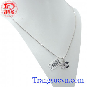 Nữ trang vàng trắng đẹp dây chuyền vàng trắng nhỏ xinh, dây chuyền vàng tây 10k, dây nữ Ý, dây nữ quyến rũ, sang trọng cho phái đẹp kết hợp với dây mặt dây chuyền vàng sang trọng.