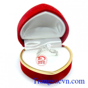 Nhẫn nữ đẹp, nhẫn nữ sang trọng, thời thượng. Nhẫn nữ đá quý tinh yêu còn mãi