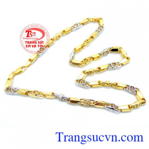 Dây chuyền nam 10k xu hướng