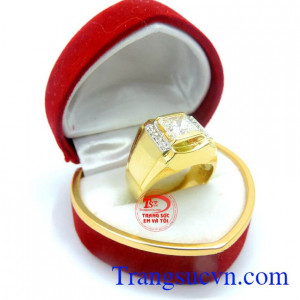 Nhẫn nam vàng tây đẹp