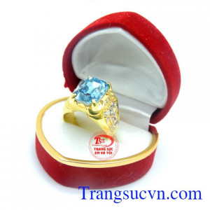 Nhẫn vàng tây hợp thời trang