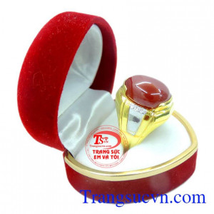 Nhẫn Nam Vàng Tây sang trọng