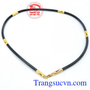 Dây chuyền cao su bọc vàng