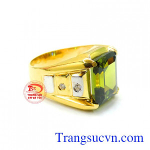 Nhẫn nam vàng tây