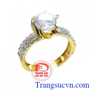 Những mẫu nhẫn nữ đẹp nhất, giao toàn quốc. Nhẫn nữ vàng 10k nữ tính