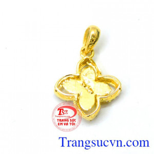 Mặt nữ vàng hoa 4 cánh 10k.