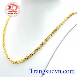 Dây chuyền nam vàng 10k nam tính đeo hợp thời trang, Dây chuyền nam vàng tây chất lượng dây chuyền vàng đảm bảo chât lượng và uy tín