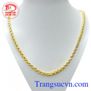 Dây chuyền nam vàng 10k nam tính đeo hợp thời trang, Dây chuyền nam vàng tây chất lượng dây chuyền vàng đảm bảo chât lượng và uy tín