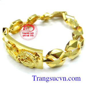 Lắc tay vàng nam rồng mạnh mẽ thể hiện được sự quyền uy mạnh mẽ của nam tính, lắc tay vàng tây đẹp, cá tính cho phải mạnh, lắc vàng 10k chuẩn chất lượng, kiểu dáng mạnh mẽ, nam tính, lắc tay vàng nam, giao hàng toàn quốc