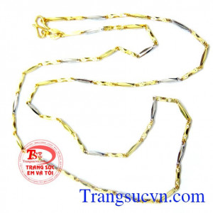 Dây chuyền nữ vàng tây sang trọng