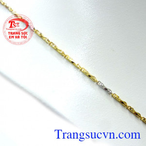 Dây chuyền vàng tây 10k tình yêu