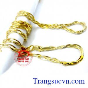 Dây chuyền nữ vàng