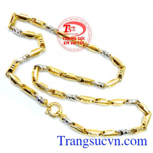 Dây chuyền nam vàng tây đẹp, giá chuẩn, uy tín