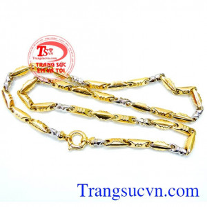 Dây chuyền nam vàng 10k sáng bóng dây chuyền nam vàng tây giá chuẩn, dây chuyền nam vàng thiết kế tinh tế, hợp thời trang, dễ phối hợp với các trang sức khác