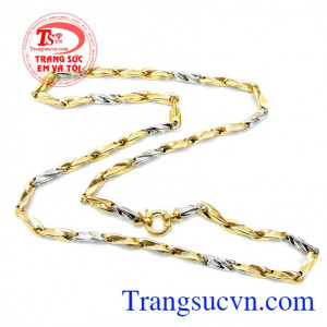 Dây nam vàng 10k phong cách là món quà ý nghĩa dành cho nam, dây vàng phong cách đảm bảo chất lượng vàng bảo hành 6 tháng