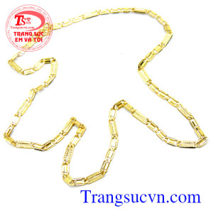 Dây chuyền nam mảnh vàng 10k đẹp kiểu đẹp sang trọng,dây chuyền vàng đảm bảo Uy tín, tinh tế hợp thời trang, khách hàng ưa chuộng nhiều năm Ưa chuộng dây chuyền vàng