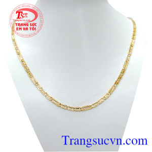 Dây chuyền nam mảnh vàng 10k đẹp kiểu đẹp sang trọng,dây chuyền vàng đảm bảo Uy tín, tinh tế hợp thời trang, khách hàng ưa chuộng nhiều năm Ưa chuộng dây chuyền vàng