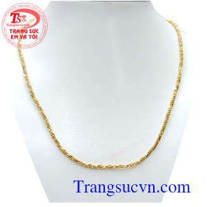 Dây chuyền nữ đẹp quý phái với thiết kế tinh tế và chắc chắn phù hợp đeo cho nữ