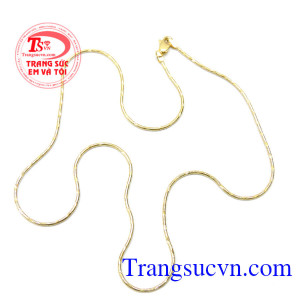 Dây chuyên nữ thời trang 18k