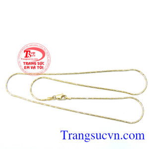 Dây chuyền nữ vàng tây sang trọng