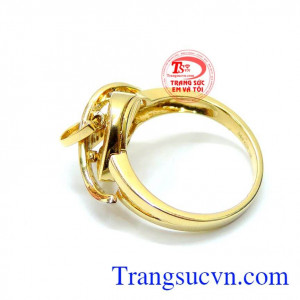 Nhẫn nữ đẹp, tinh tế, là món quà ý nghĩa cho người phụ nữ của bạn. Nhẫn nữ vàng korea sang trọng