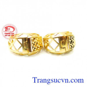 Hoa tai nữ vàng 10k kiểu đẹp