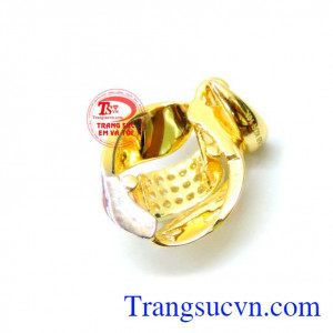 Mặt dây nữ korea vàng 10k sáng bóng