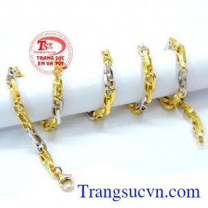 Dây chuyền nam vàng 18k mạnh mẽ