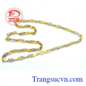 Dây chuyền đẹp mang lại vẻ đẹp mạnh mẽ, phong độ cho người đeo, sản phẩm uy tín, đảm bảo chất lượng
