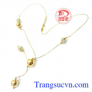 Dây vàng nữ 10k chuẩn chất lượng, đeo sang trọng thanh lịch