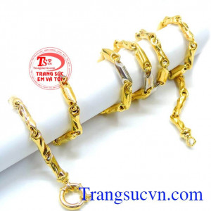 Dây chuyền nam mạnh mẽ, cá tính