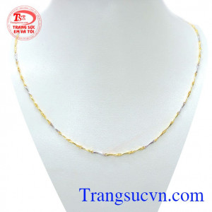 Dây chuyền nữ kiểu dáng dịu dàng với kiểu thiết kế sáng đẹp
