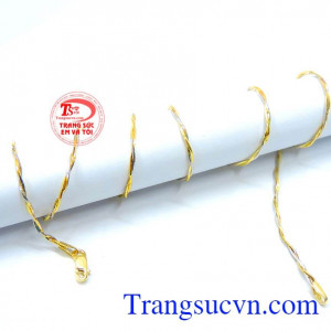Dây chuyền nữ bện đẹp quý phái
