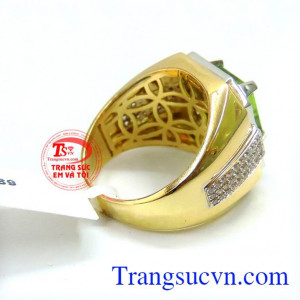 Nhẫn Nam Peridot theo mệnh