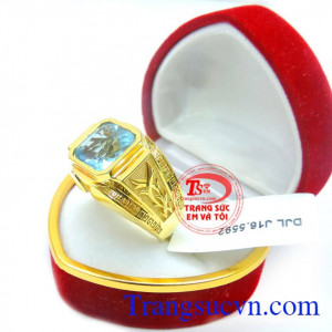 Viên đá Topaz xanh nước biển,bán hàng trên toàn quốc giao hàng toàn quốc thanh toàn an toàn