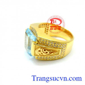 nhẫn nam vàng tây, bảo hành 1 năm