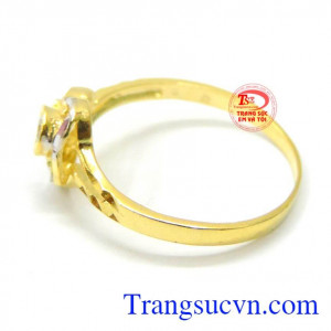 Nhẫn vàng hà nội, Uy tín, khách hàng ưa chuộng, nhẫn vàng đẹp lễ tết và kỷ niệm. Nhẫn nữ vàng tây sáng bóng