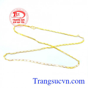 Dây chuyền nữ vàng tây sang trọng