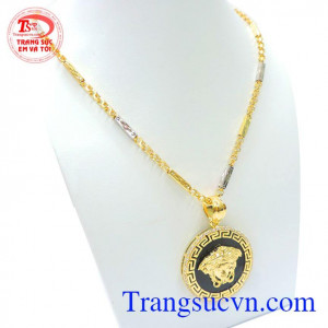 Bộ mặt dây vàng đẹp nam tính