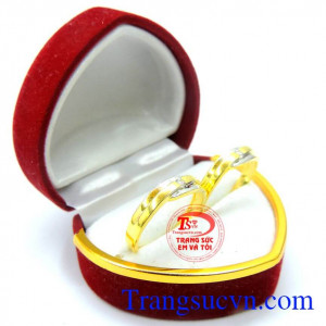 Nhẫn cưới vàng giá rẻ đẹp sang trọng kinh tế cho đôi bạn trẻ