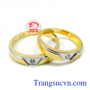 Nhẫn cưới vàng 10k đẹp giá rẻ là kỷ vật linh thiêng của đôi vợ chồng