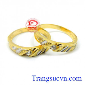 Nhẫn cưới tình yêu ngọt ngào với kiểu thiết kế và phân phối nhiều mẫu nhẫn cưới đẹp giá rẻ